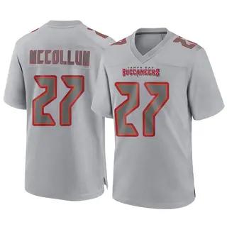 Nike Zyon McCollum Tampa Bay Buccaneers Game Gray Atmosphere