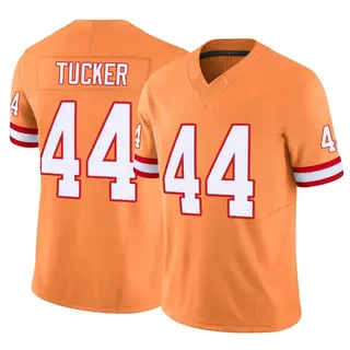 Sean Tucker Men's Nike White Tampa Bay Buccaneers Vapor Elite Custom Jersey